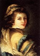 Giandomenico Tiepolo Portrait of a Page Boy oil painting